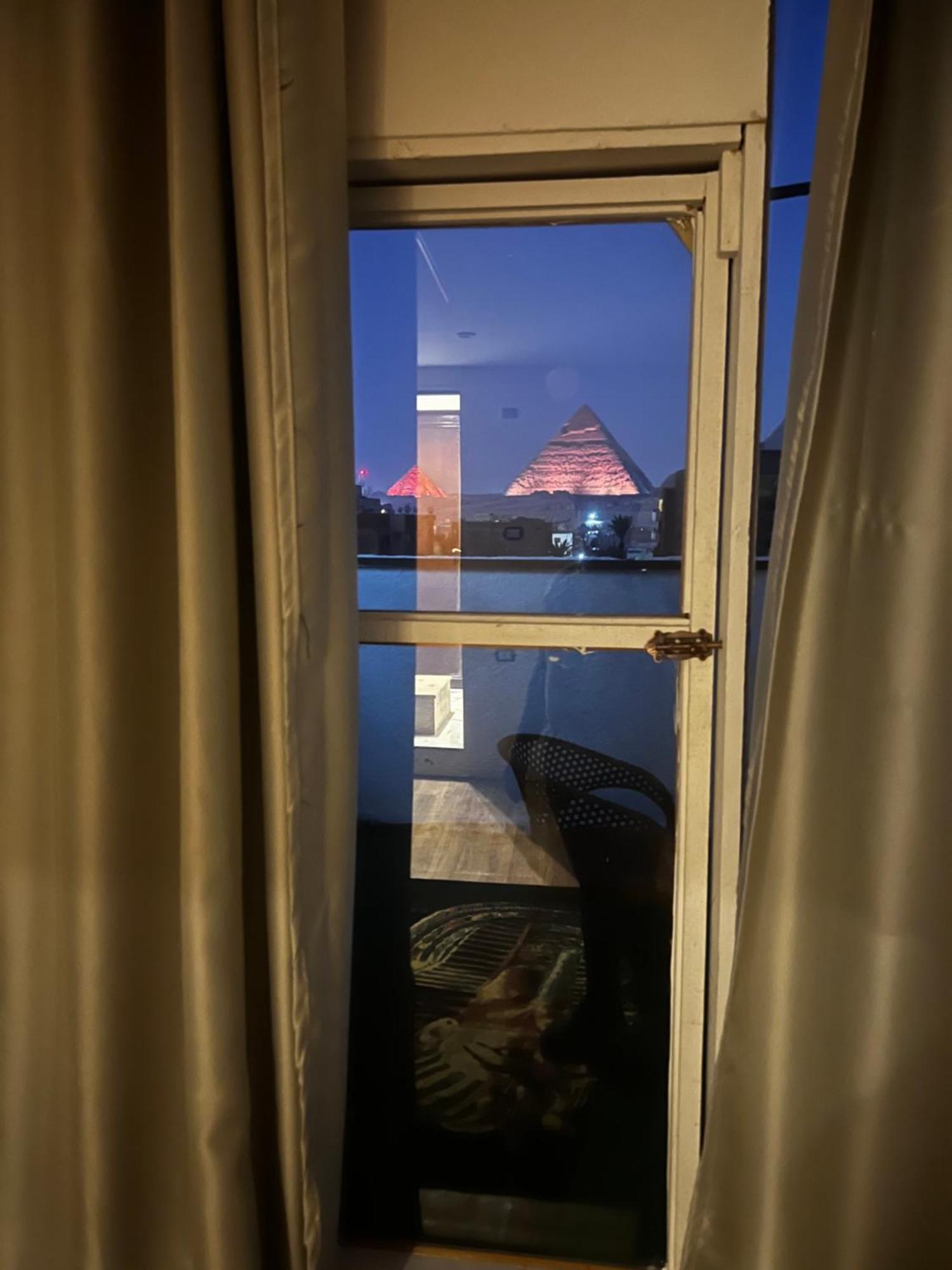 Piramide De Giza View Inn Kafret el-Gabal Exteriér fotografie