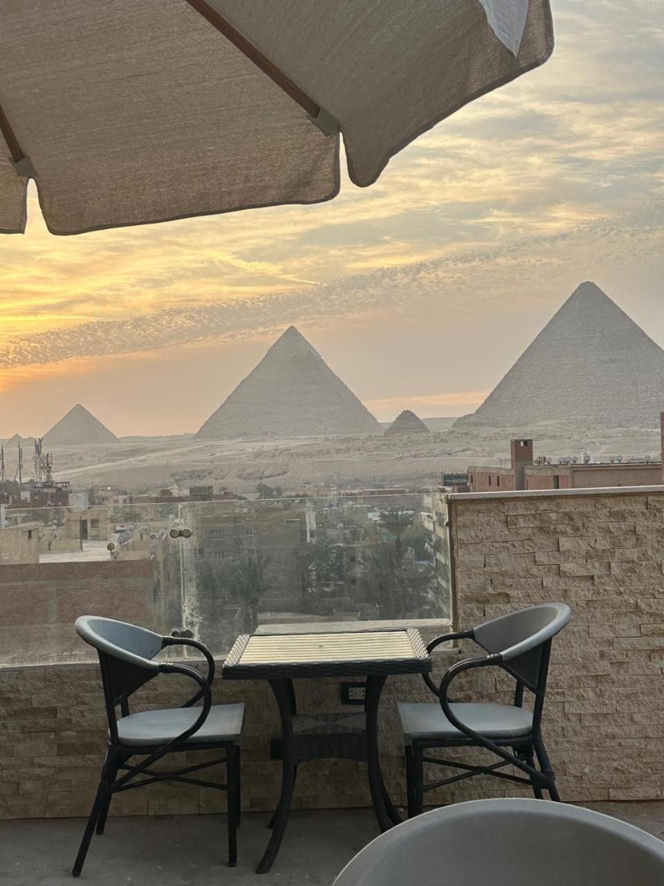 Piramide De Giza View Inn Kafret el-Gabal Exteriér fotografie